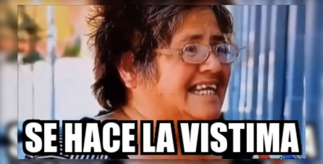 ¿Recuerdan a la señora de la «vístima»?, pues hoy es víctima de la pandemia