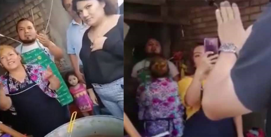 «¡El coronavirus no existe!», vendedores de carnitas se niegan a usar cubrebocas