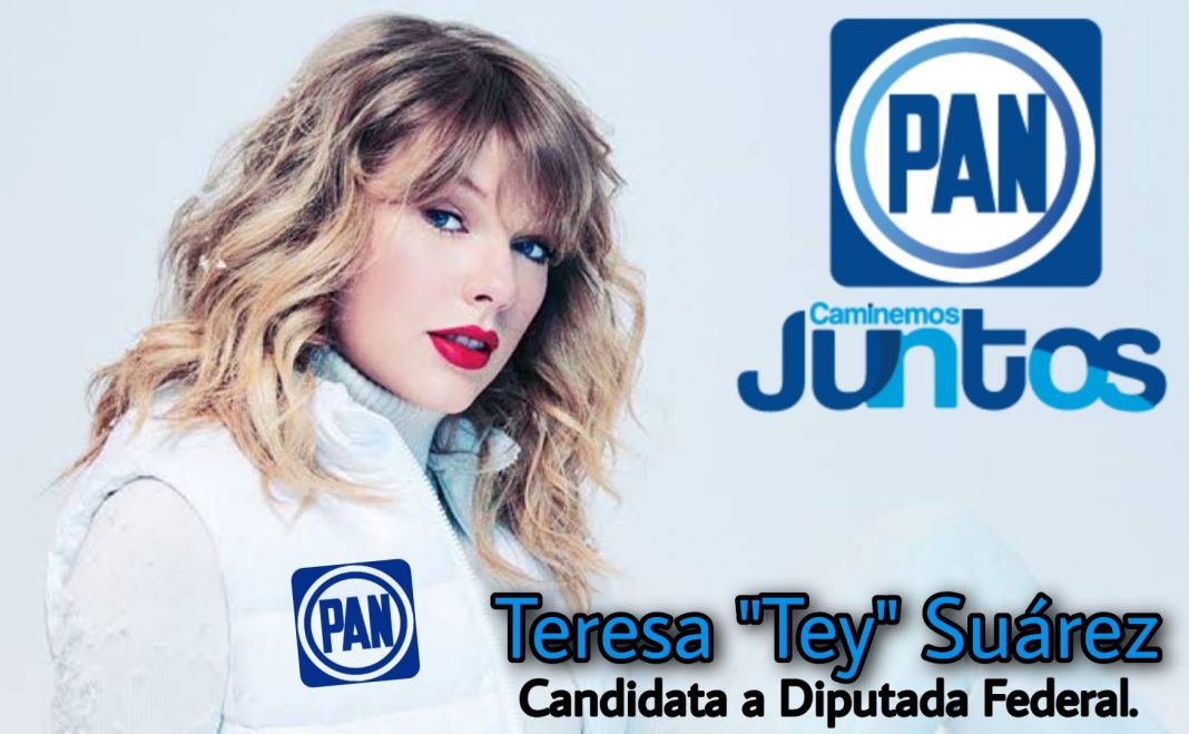 ¿Candidata a diputada que insultó a AMLO o Taylor Swift?