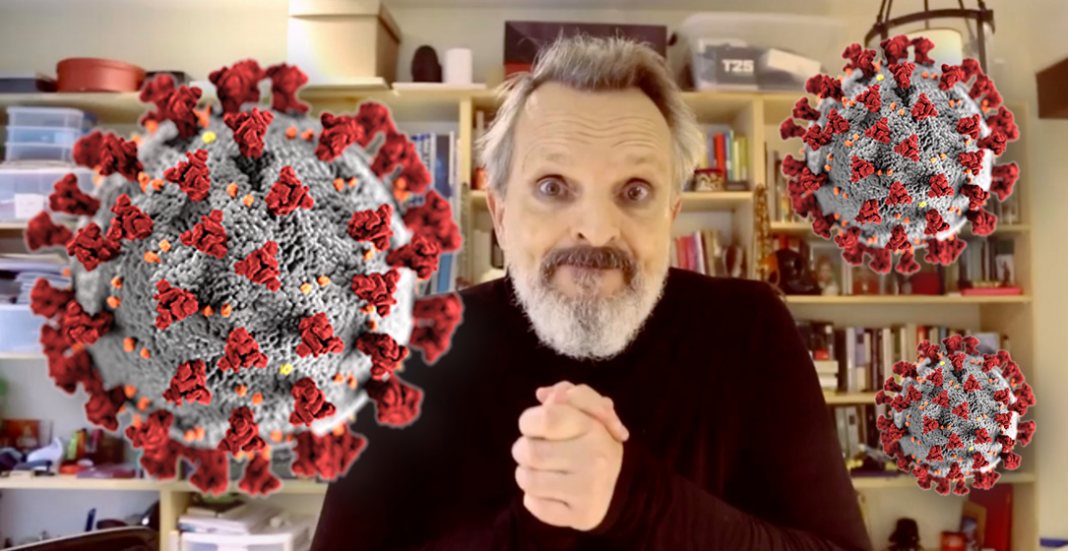 Bosé recula: el bicho (COVID-19) sí existe y mató a mucha gente