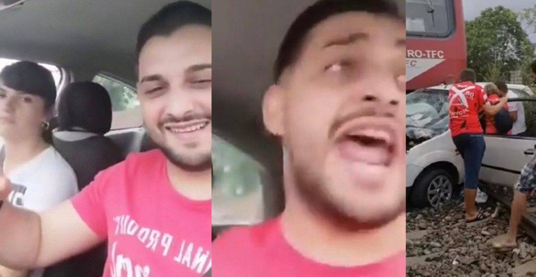 Cantante transmite su muerte en vivo al ser arrollado por un tren