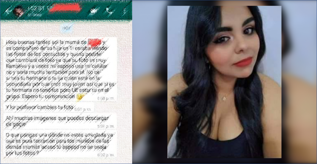 Le piden cambiar su foto, ¡porque es mucha tentación para su marido!