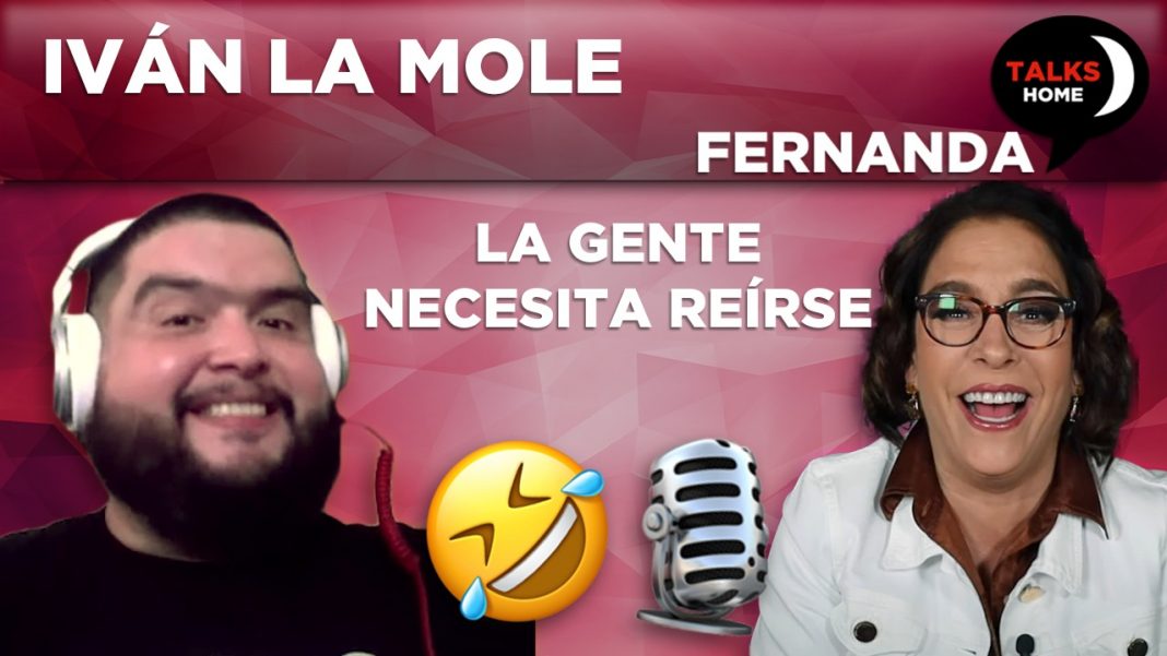 A reír y disfrutar con la Mole, en Fernanda Talks Home