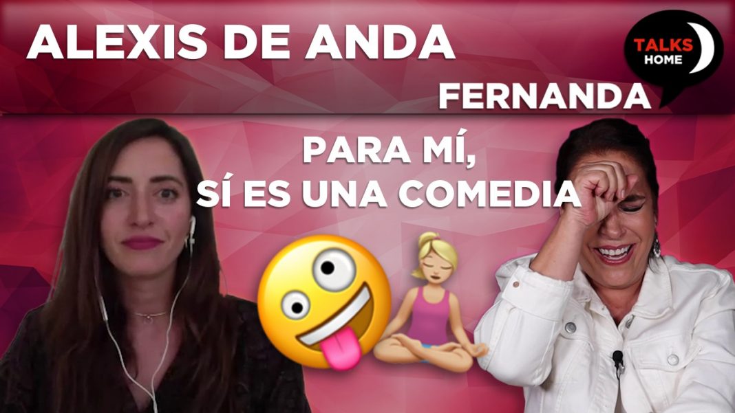 Alexis de Anda llega a Fernanda Talks Home