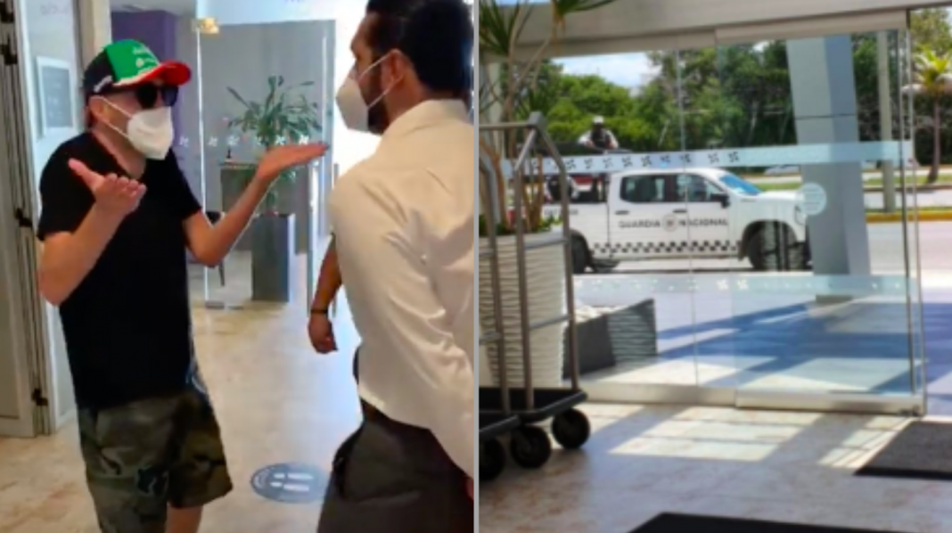 Escándalo en Four Points Cancún