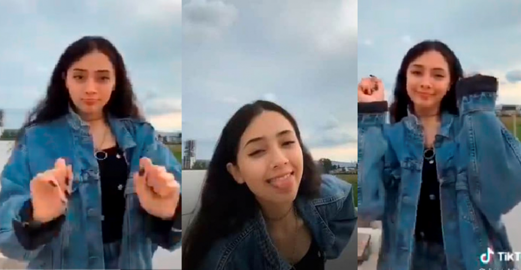 Hace TikTok bailando a ritmo del himno nacional, ¡la tunden en redes!