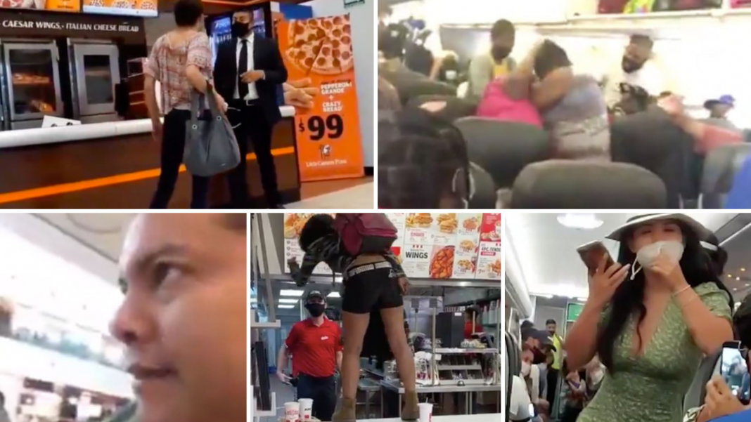 5 videos virales de quienes se niegan a usar cubrebocas