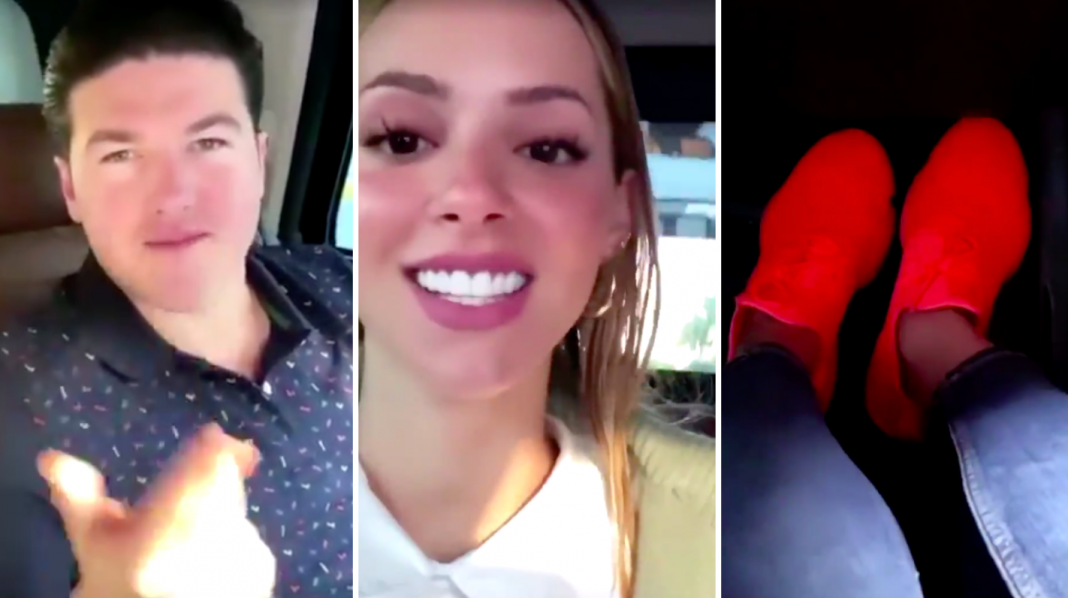 Así le dio el avión Mariana Rodríguez a Samuel García