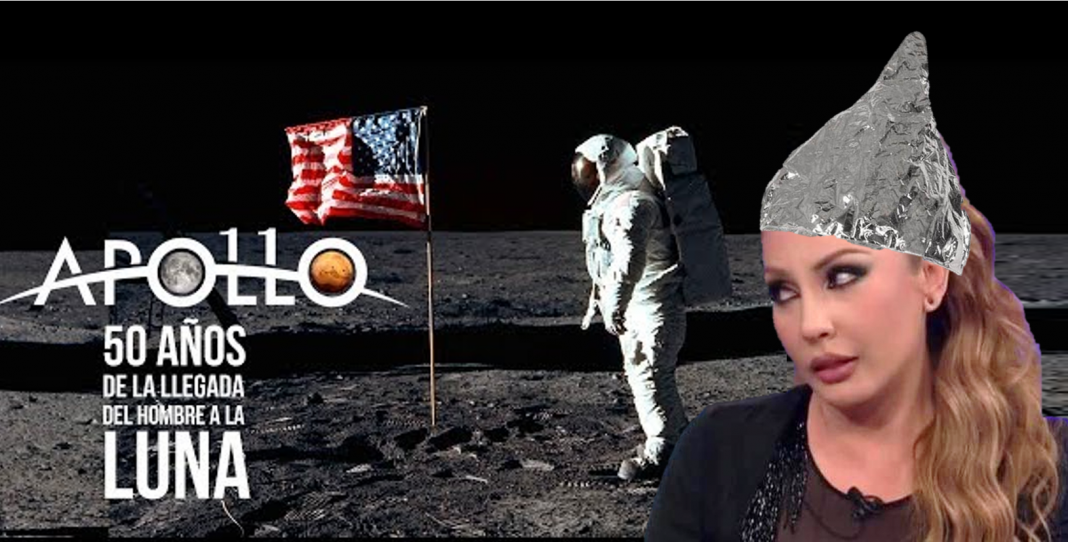 ¡Mentira!, el hombre nunca fue a la luna: Paty Navidad lo hace de nuevo