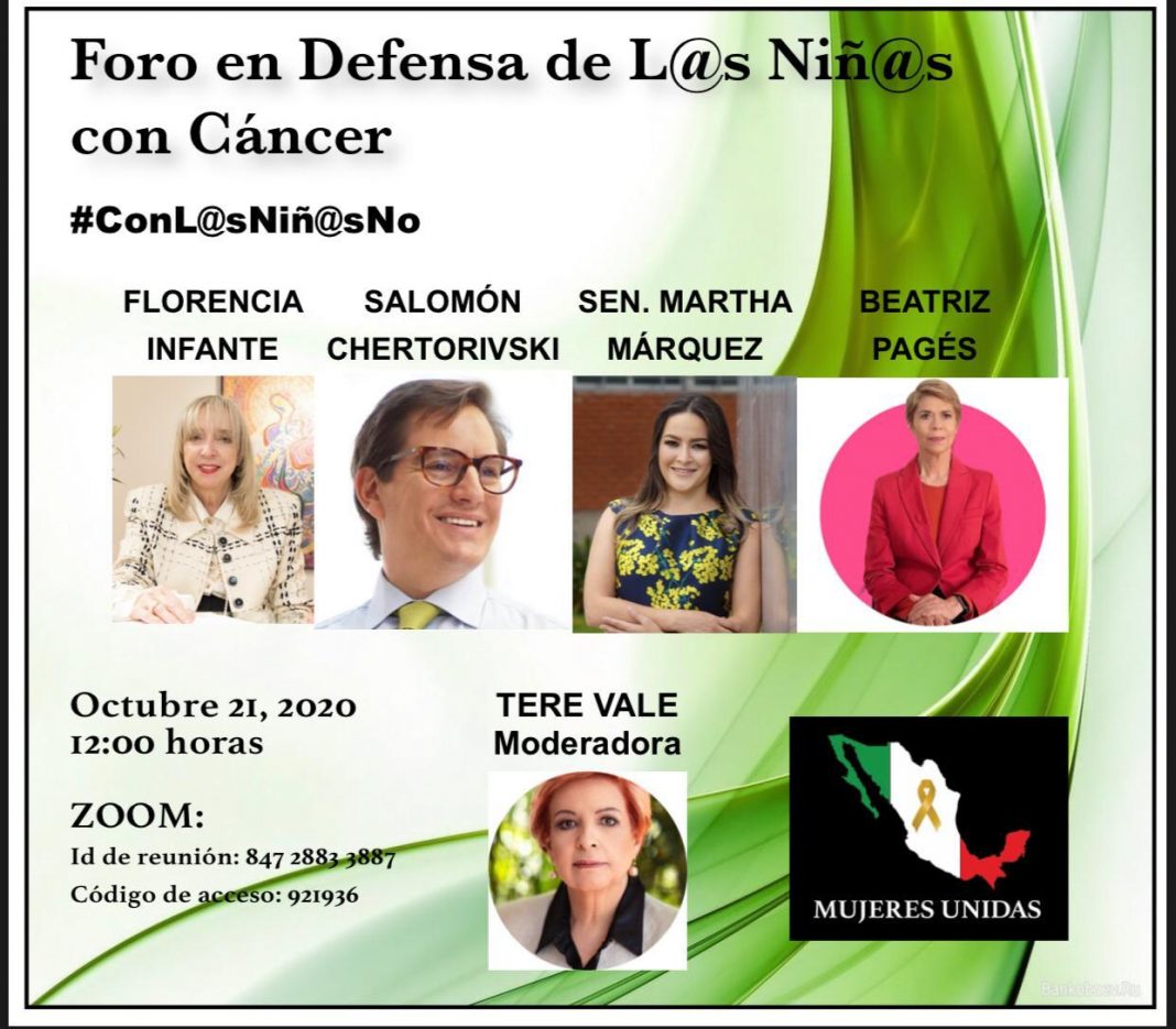 Foro público en defensa de niños y niñas con cáncer