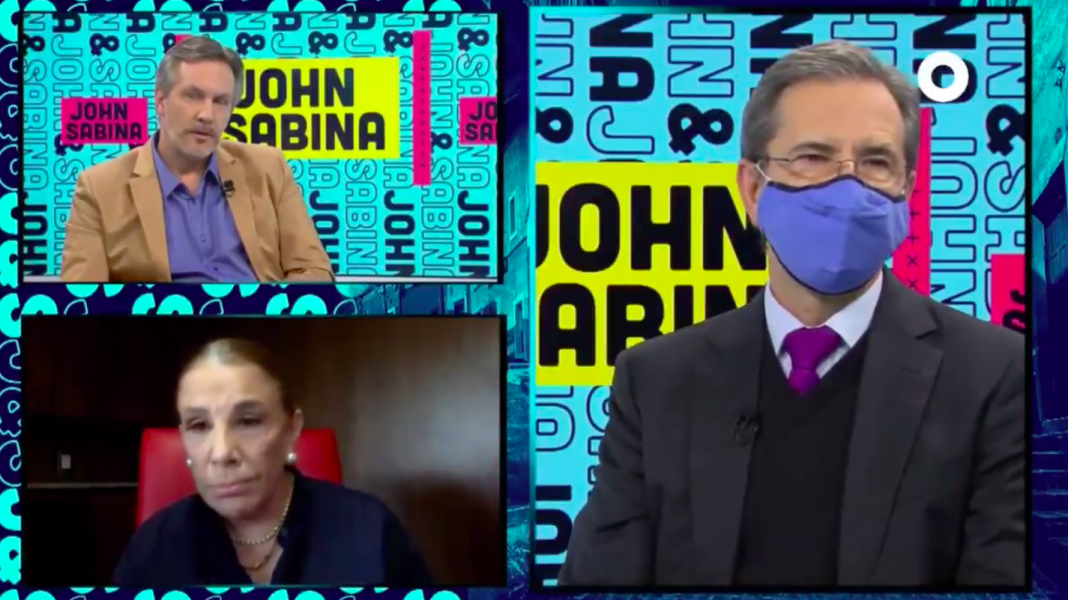 Pleito entre John Ackerman y Sabina Berman en pleno programa