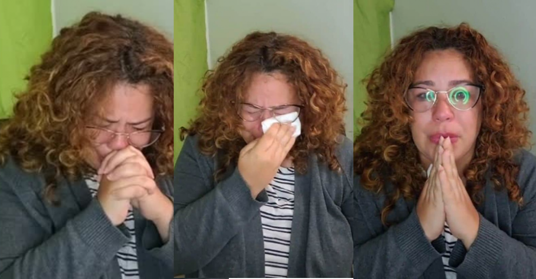 Maestra rompe en llanto porque sus estudiantes no quieren aprender