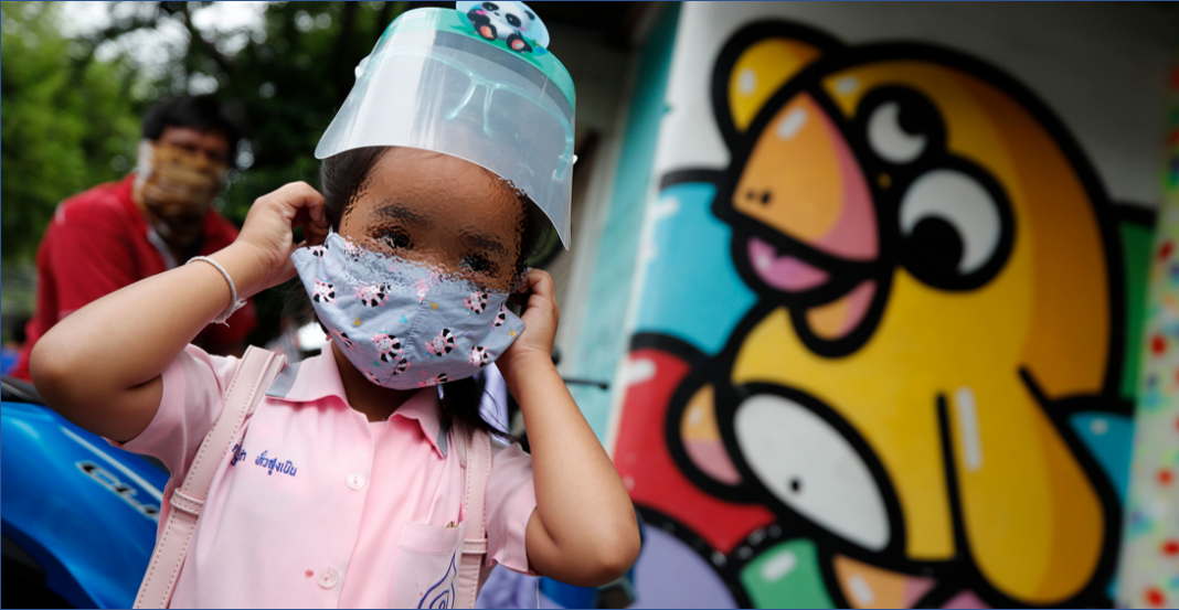 La nueva cepa de COVID-19 y los niños