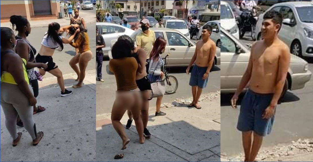 Así terminaron dos mujeres, luego de pelear por «el amor» de un tipo