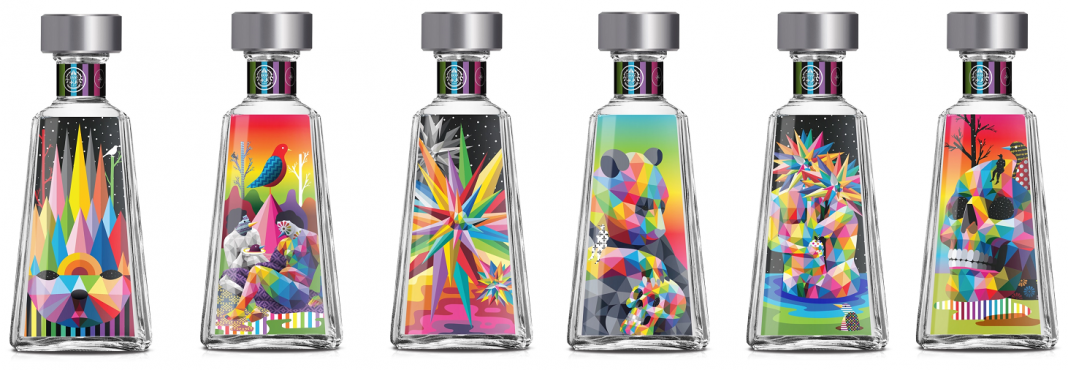 Tequila 1800 Essential 2020 Colección Okuda San Miguel