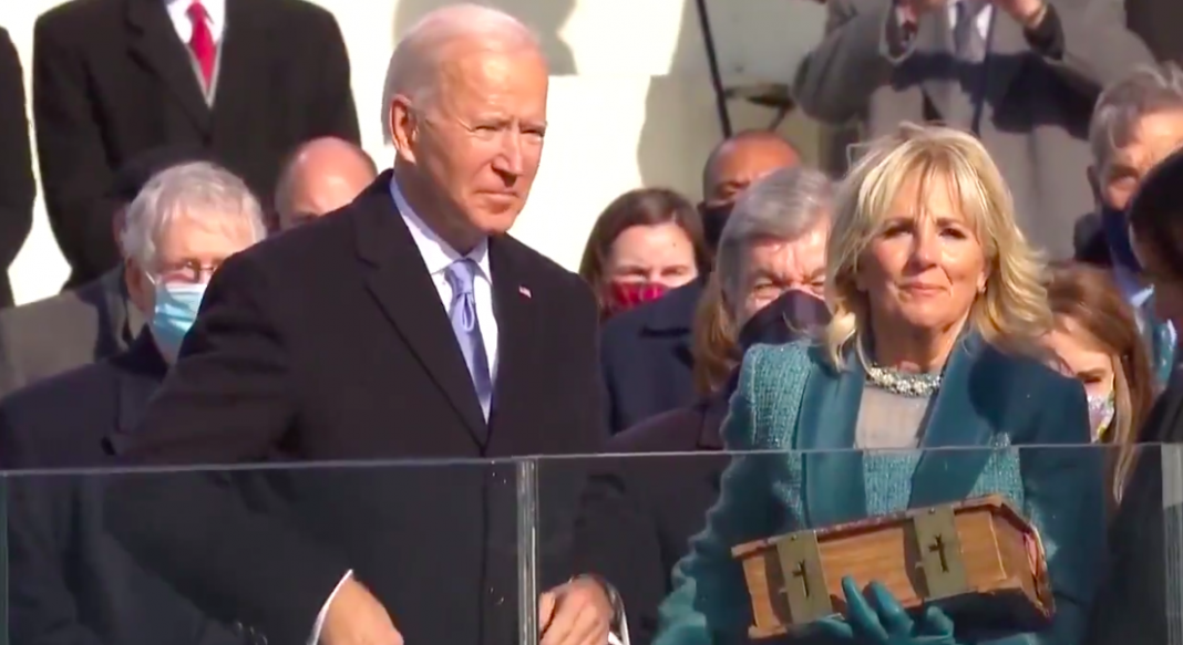 El juramento de Biden como presidente de EU