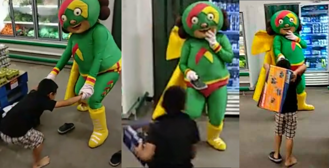 ¡Adiós Avengers!, la épica pelea de Mamá Lucha vs un morrillo