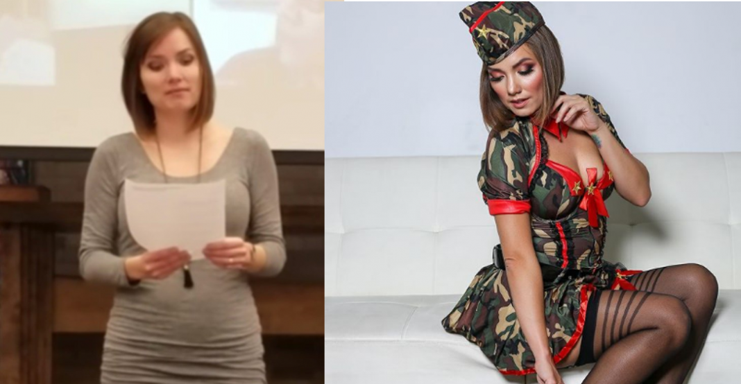 Pasó de ser pastora a stripper