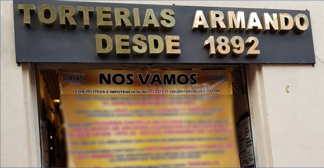 Tortería tenía casi 130 años, hoy cierra por la pandemia