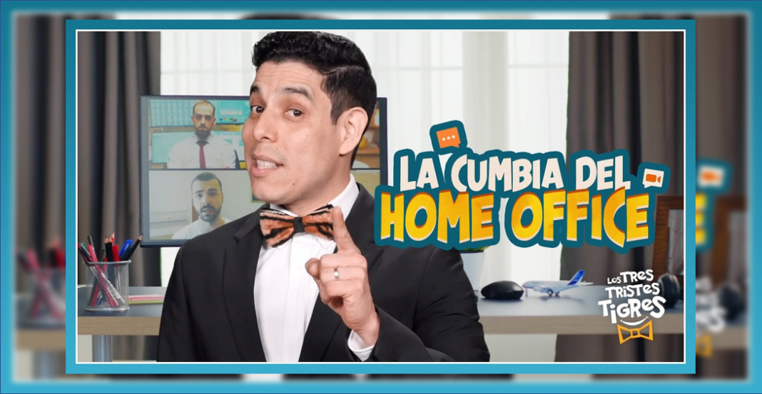 La Cumbia del Home Office, ¡súbanle al volumen!