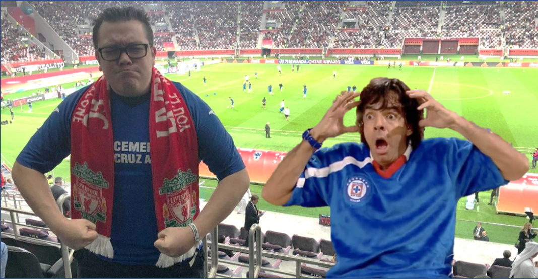 La celebración de Franco Escamilla por el triunfo del Cruz Azul