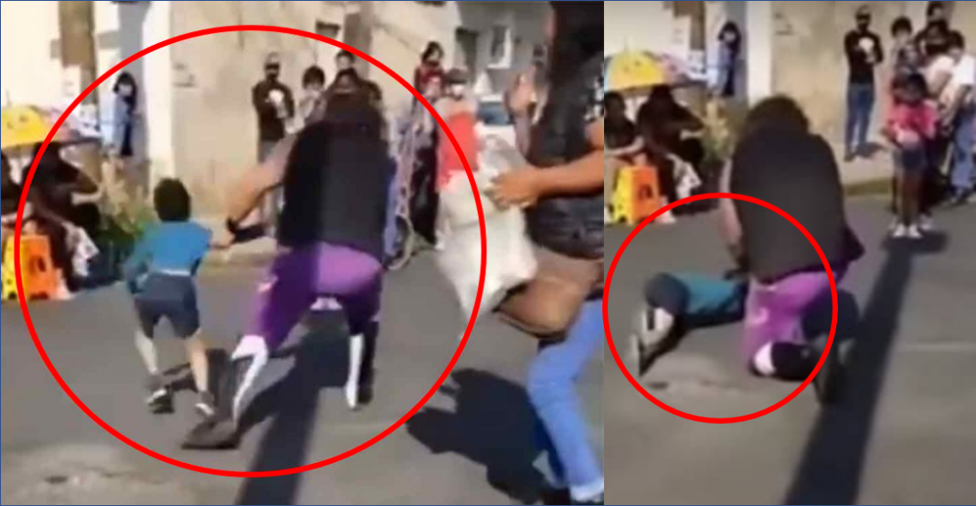 Mamá de niño agredido por luchador niega haber otorgado perdón
