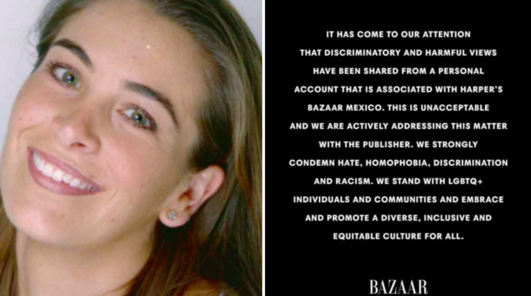 Harper’s Bazaar responde a las acusaciones de homofobia
