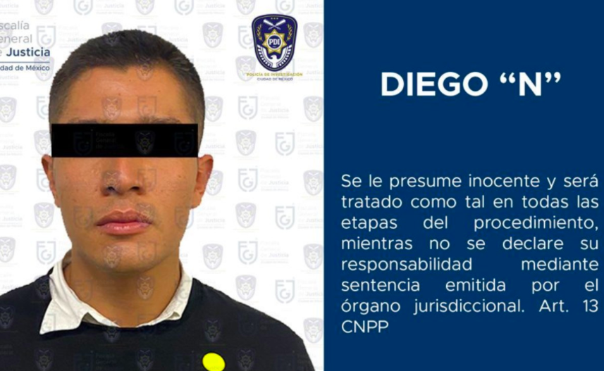 Helguera se entrega por tentativa de feminicidio