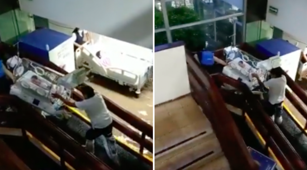 Hospital General de Atizapán se inunda