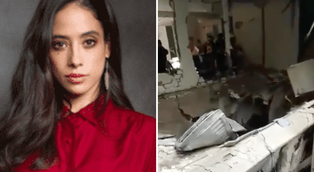 Actriz Fátima Molina vive explosión en BJ