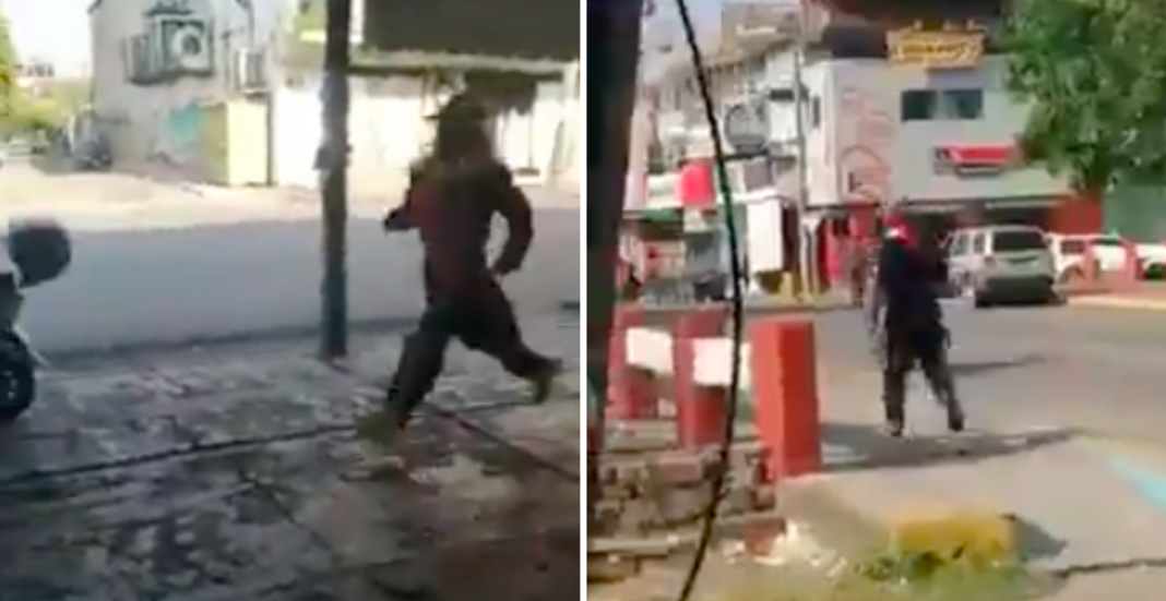 Sujeto roba vestimenta de Morelos del museo Casa de la Constitución