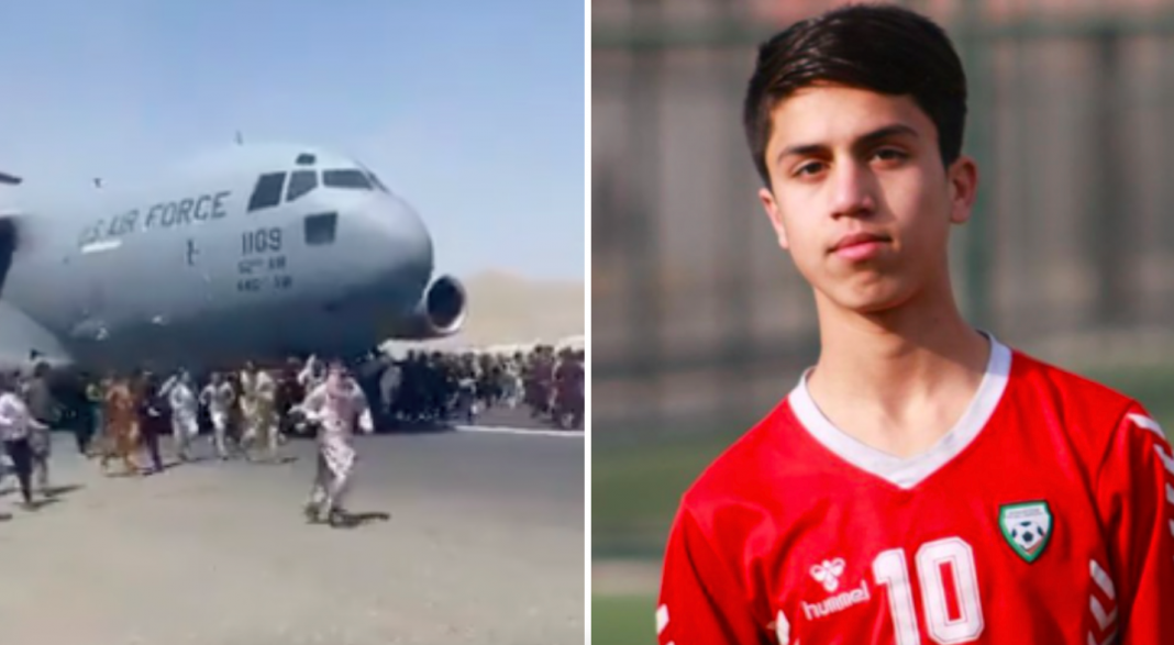Futbolista muere en intento por huir de Afganistán