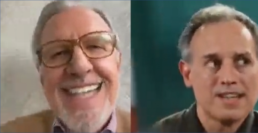 López Dóriga y Gatell ‘cantan’ juntos Hakuna matata