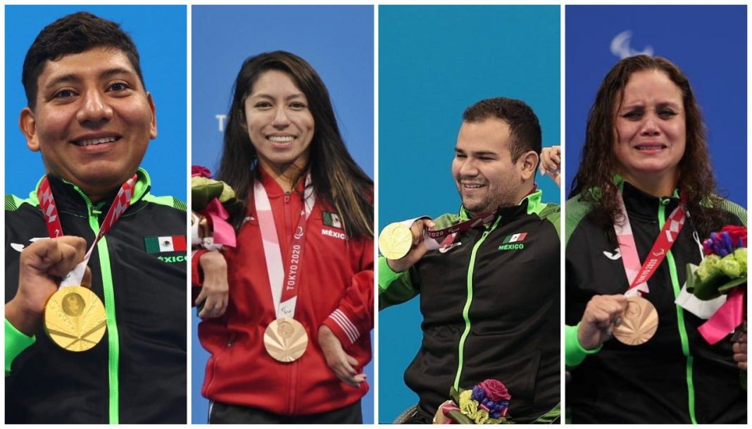 México se lleva 10 medallas en natación de Juegos Paralímpicos