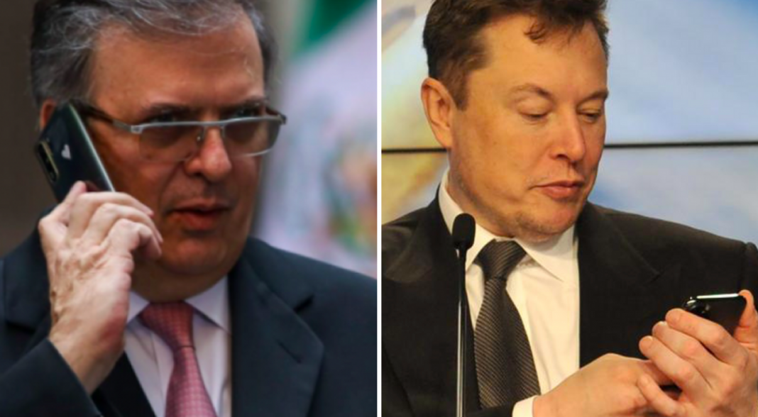 La llamada de Ebrard con Musk