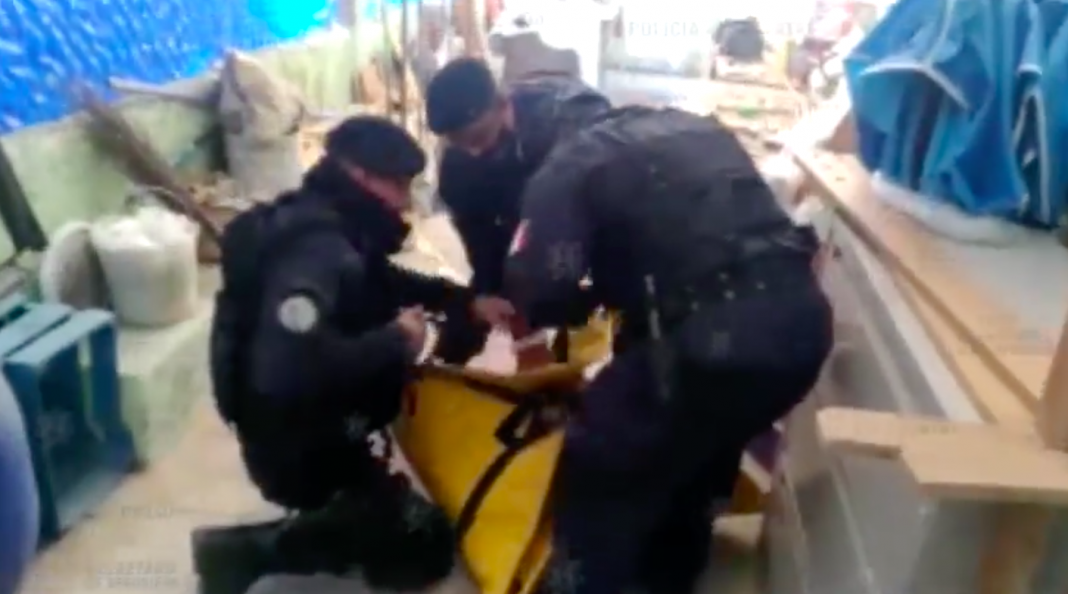 Aseguran granada dentro de secundaria de Naucalpan