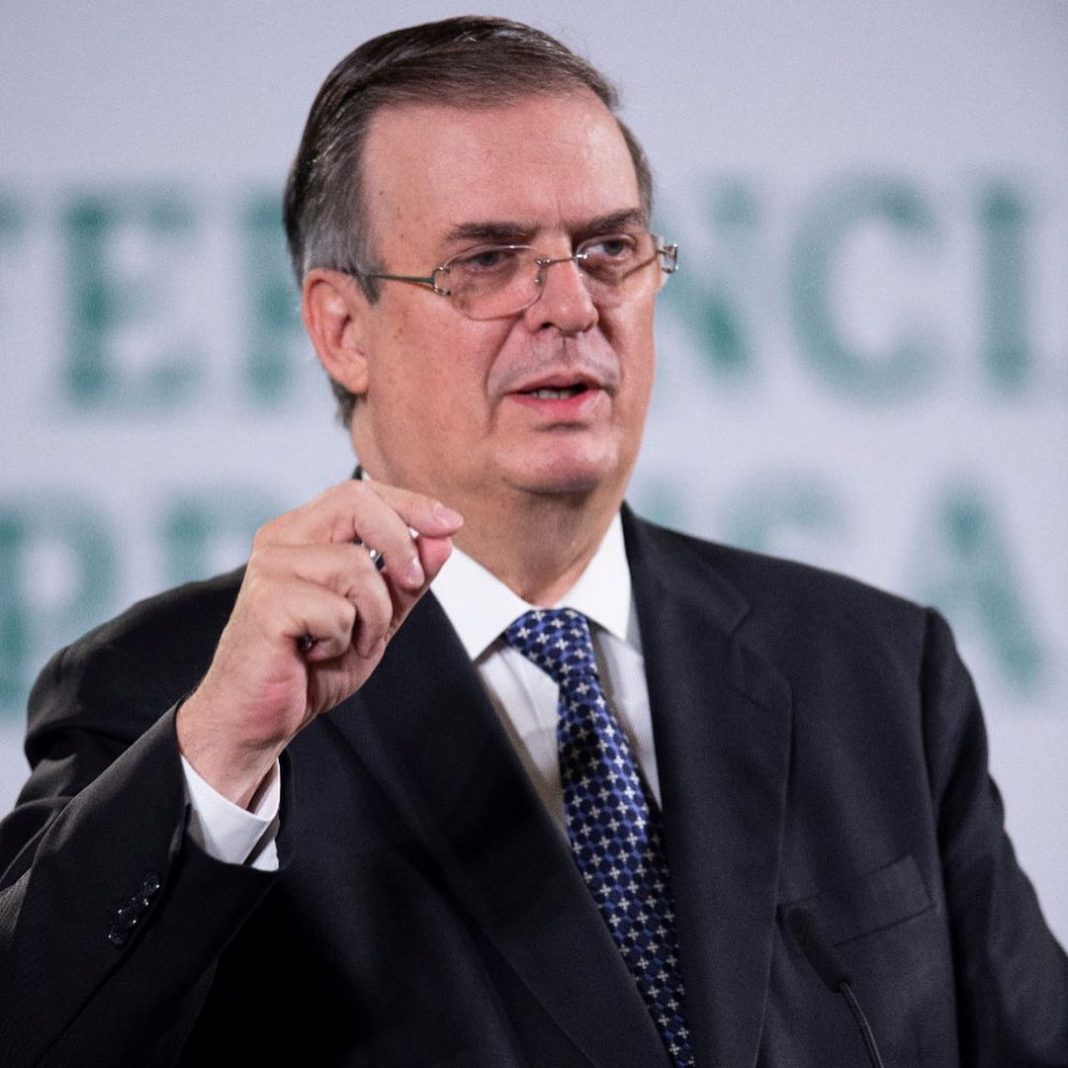 Marcelo Ebrard, como representante de México en funeral de Isabel II