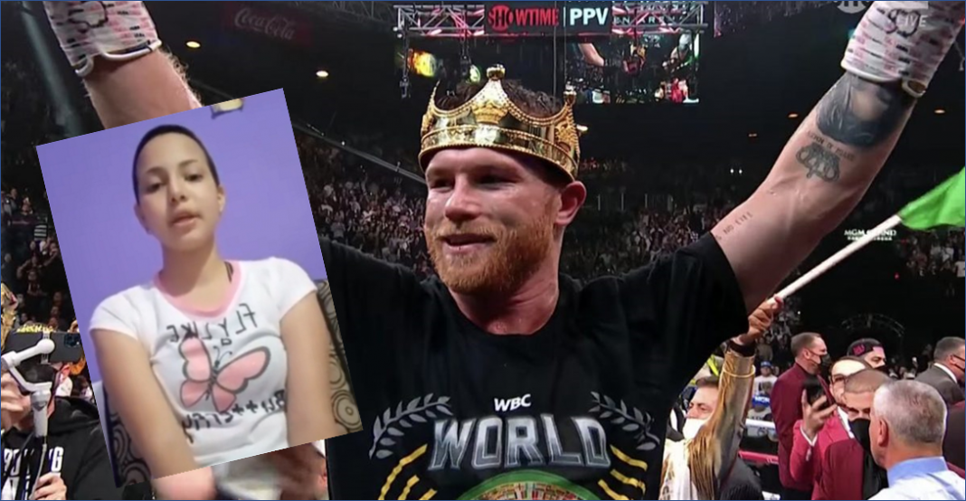 Joven pide al Canelo apoyo para cirugía de pulmón