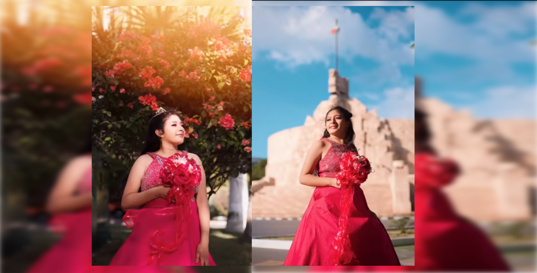 Fotógrafo ve a papá tomar fotos a su hija por XV años y les regala sesión