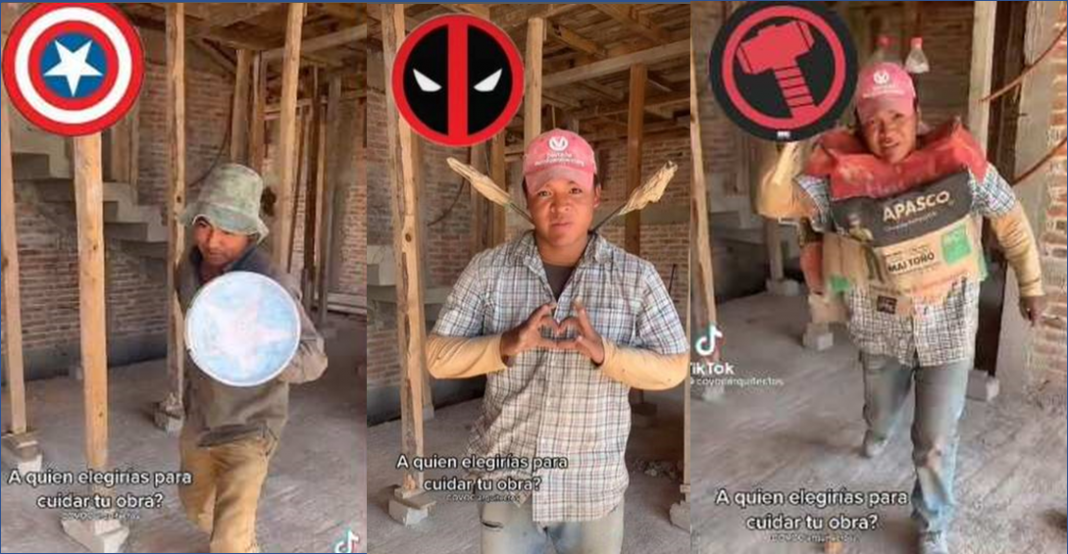 Albañiles parodian a The Avengers