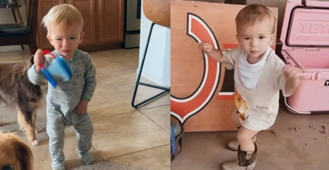 Bebés gringos bailan al escuchar La Chona