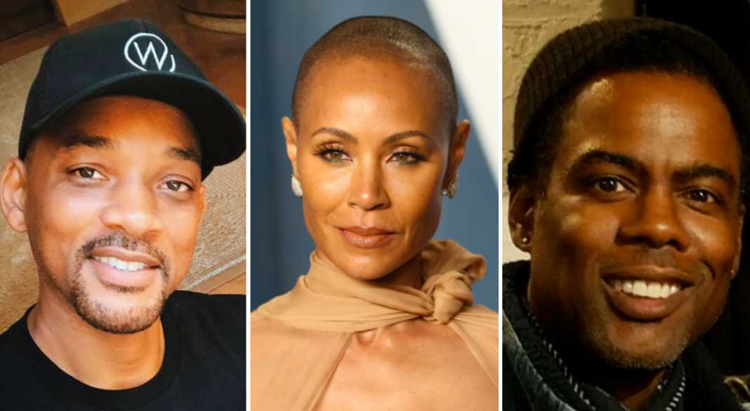 Jada Pinkett desea reconciliación de Will Smith y Chris Rock