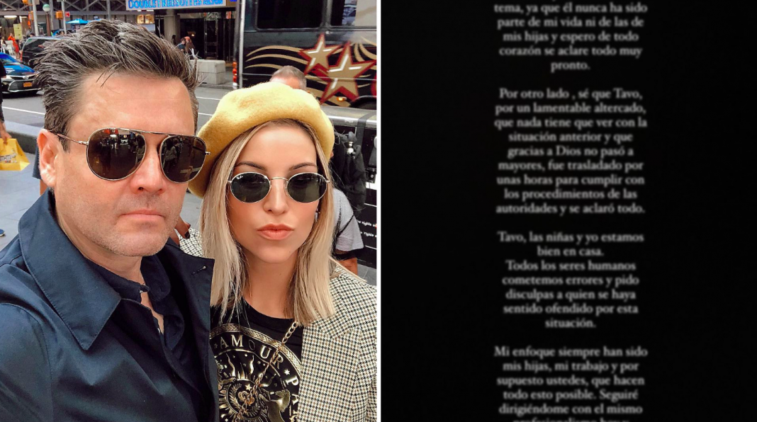 Andy Benavides habla de los casos de su esposo y su suegro