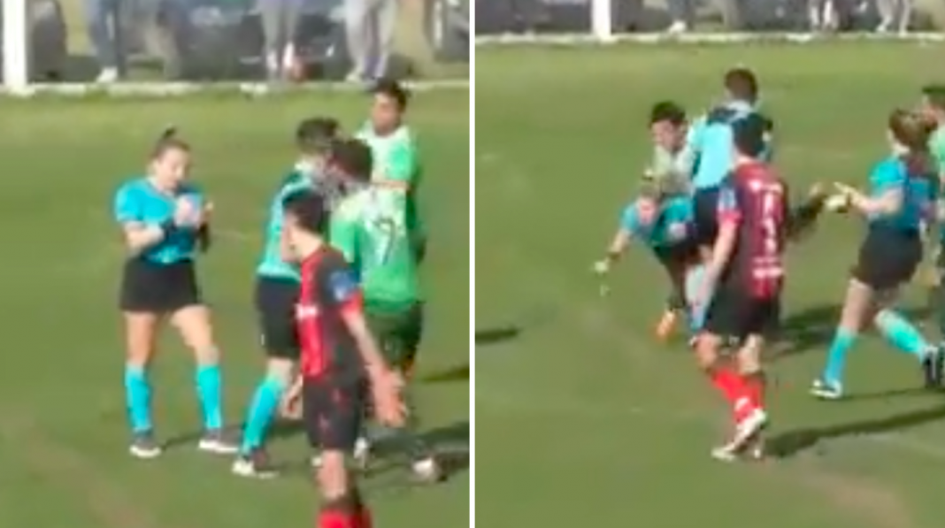 Detienen a futbolista argentino, tras golpear a árbitra