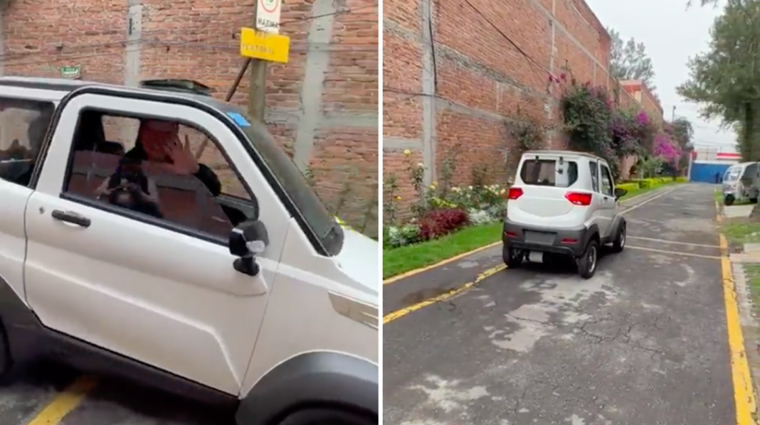 Ebrard muestra el auto “más barato en el mercado”