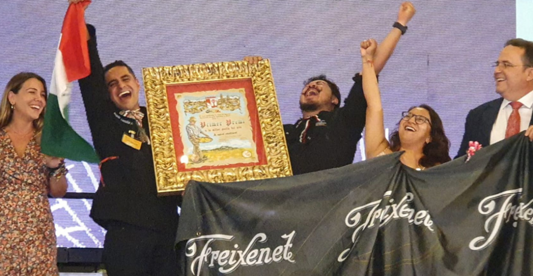 Mexicanos ganan en España concurso de la mejor paella del mundo