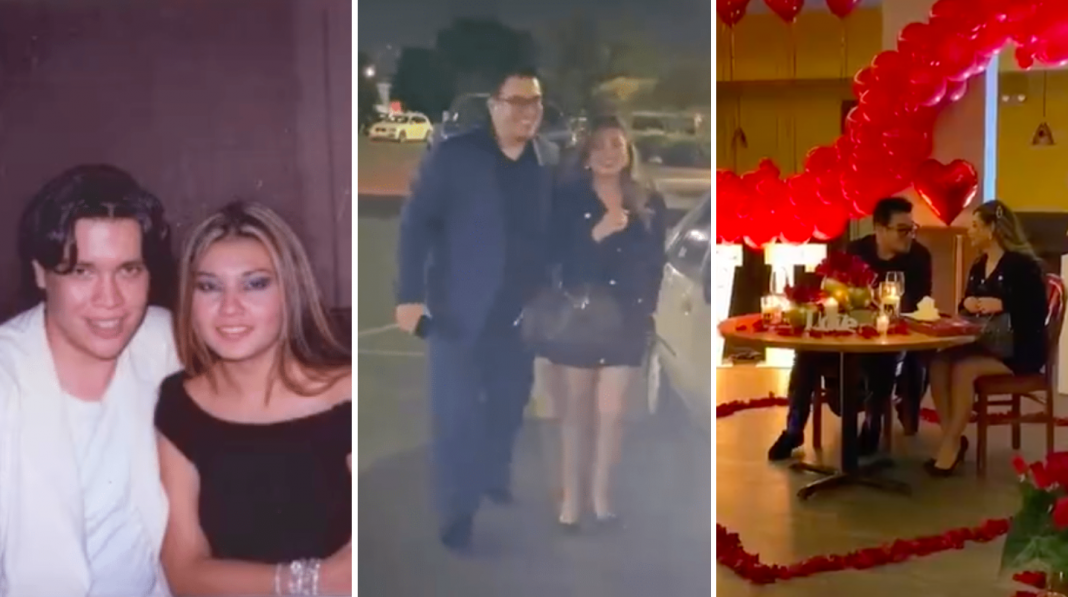 Franco Escamilla festeja aniversario de bodas en restaurante donde fue mesero