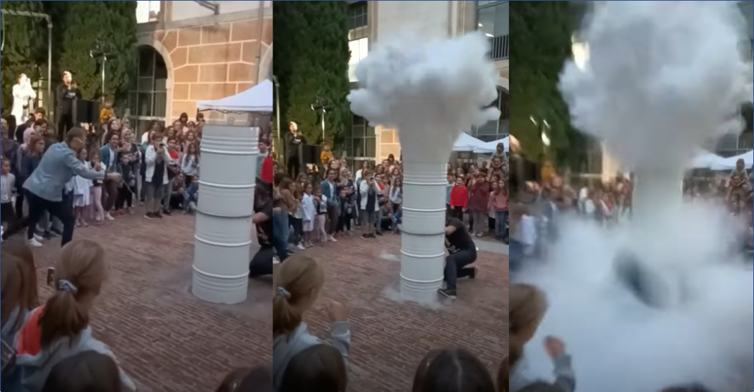 Falla experimento en feria de ciencias; hay 18 heridos