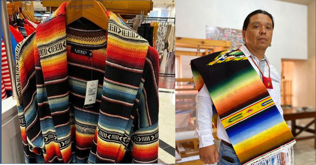 Acusan a Ralph Lauren de plagiar al sarape de Saltillo