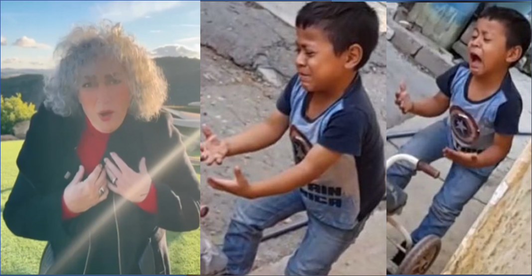 Amanda Miguel invita a su concierto al niño que cantó su canción